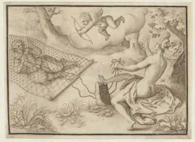 savaş ağı by Adriaen Matham (possibly)