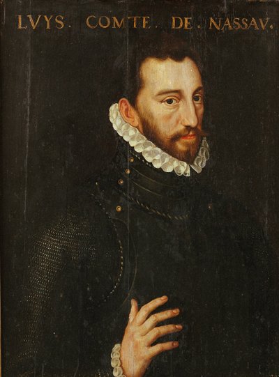 Nassau Kontu Louis 1538-1574, yaklaşık 1571-1572 by Adriaen Tomasz Key