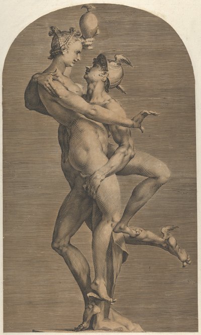 Cıva Kaçıran Ruh, ca. 1620. by Adriaen de Vries