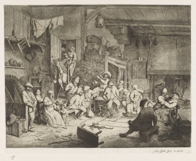 handa dans et by Adriaen van Ostade