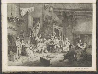 handa dans et by Adriaen van Ostade