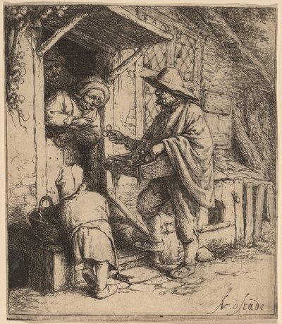 Gözlük Seyyar by Adriaen van Ostade