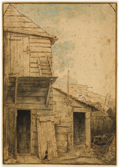 Çiftlik Bahçesi by Adriaen van Ostade