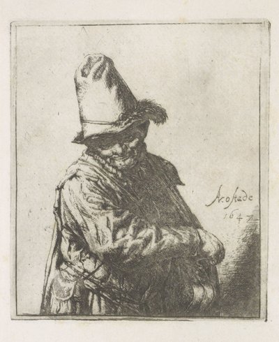 Vinç döndürücü by Adriaen van Ostade