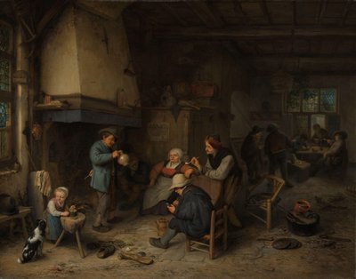 Bir İç Köylü by Adriaen van Ostade