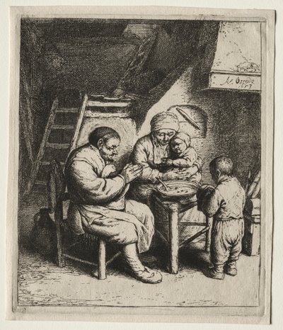 Grace demek by Adriaen van Ostade