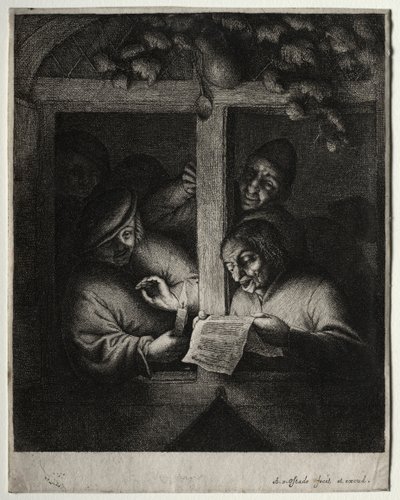 Carol Şarkıcılar by Adriaen van Ostade