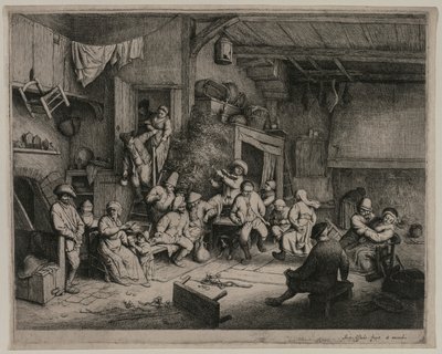 Handaki Dans by Adriaen van Ostade