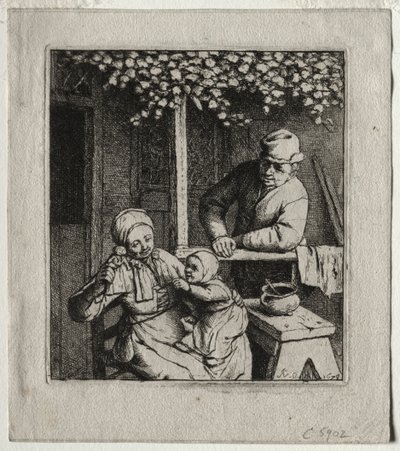 Oyuncak bebek by Adriaen van Ostade