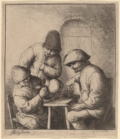 Boş Sürahi by Adriaen van Ostade
