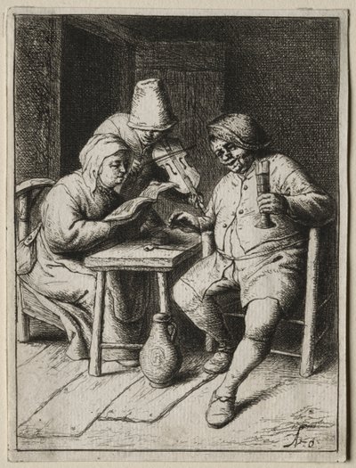 Şarkıcı by Adriaen van Ostade