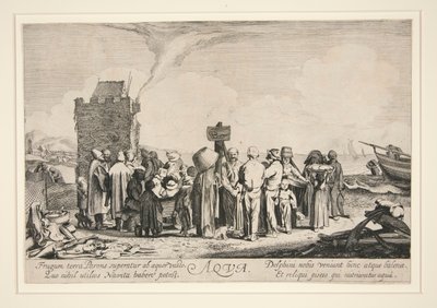 Aqua, Dört Element setinden by Adriaen van de Velde
