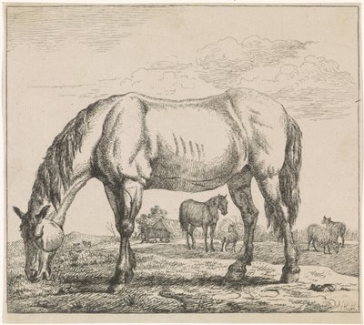 otlayan at Hayvancılık (dizi adı) by Adriaen van de Velde