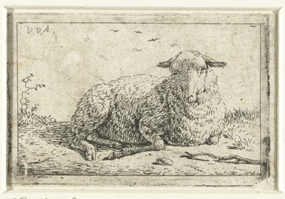 yalancı koyun by Adriaen van de Velde