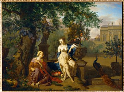 Vertumnus ve Pomona by Adriaen van de Velde