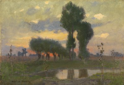 Ovada Akşam (gemide yağ) by Adrian Scott Stokes