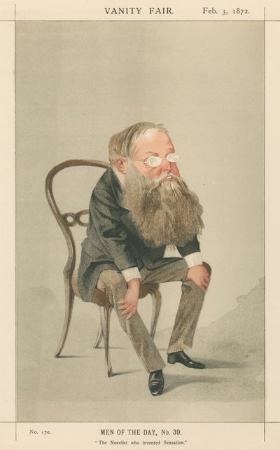 Duyguyu İcat Eden Romancı, Wilkie Collins (Vanity Fair serisi) by Adriano Cecioni