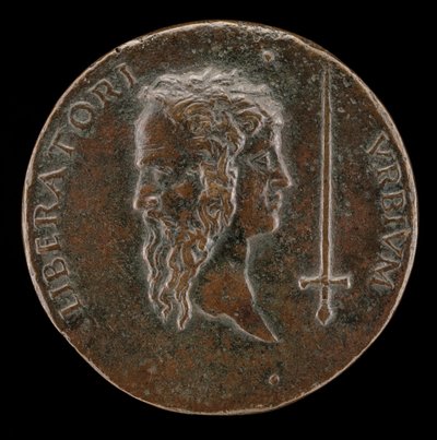 Janiform Head [ters], 14951496. by Adriano Fiorentino