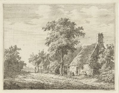 Bir yol boyunca iki ev by Adrianus Serné