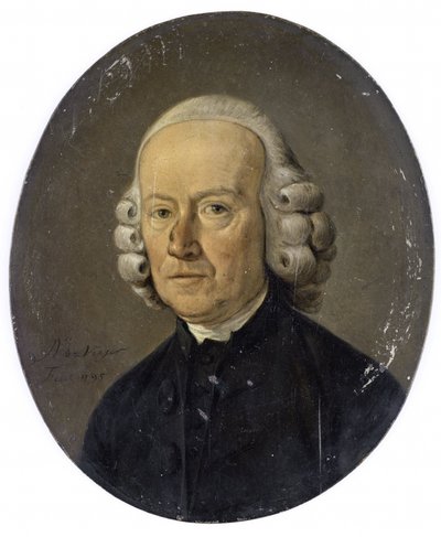 Bir adamın portresi by Adrianus de Visser