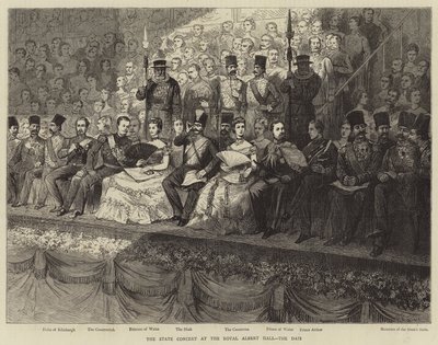Royal Albert Hall, Dais
