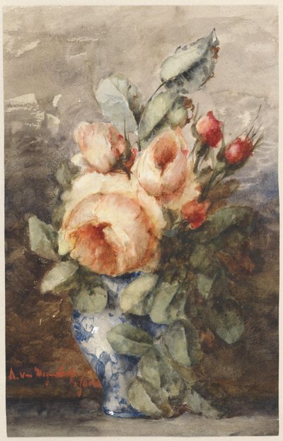 Vazoda gül buketi by Adrienne Jacqueline s
