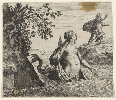 deniz kızı masalı by Egidius  Sadeler (II)