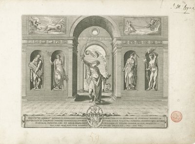 Janus ve dört mevsim On iki ay hakkında bir dizinin Başlık resmi On İki Ay (dizi adı) by Egidius  Sadeler (II)