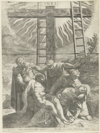 çapraz sorgu by Egidius  Sadeler (II)
