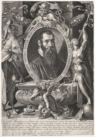 Pieter Bruegel by Aegidius Sadeler