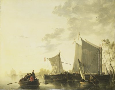 Nehir manzarası by Aelbert Cuyp (copy after)