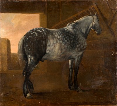 Benekli Gri At by Aelbert Cuyp