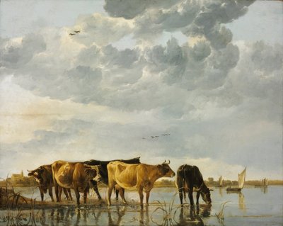 Nehirdeki İnekler by Aelbert Cuyp