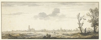 Harderwijk Harderwijk'in görünümü. (nesne üzerindeki başlık) by Aelbert Cuyp
