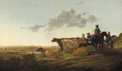 Çobanlarla Manzara, c.1650-52 by Aelbert Cuyp