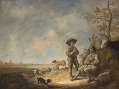 Boru Çobanları, ca. 1643-44. by Aelbert Cuyp