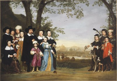 Sam ailesinin portresi by Aelbert Cuyp