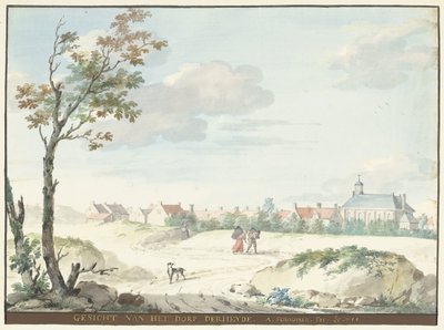Terheijden köyü ALMANYA DERHEYDE KÖYÜ (nesne üzerindeki başlık) by Aert Schouman