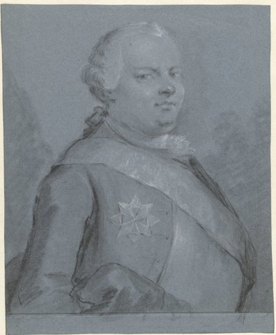 Brunswick-Wolfenbüttel Louis Ernst Dükü portresi by Aert Schouman