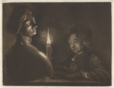 çizim yapan çocuk by Aert Schouman