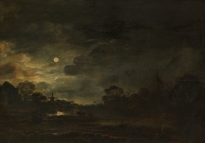 Mehtap Manzarası by Aert van der Neer