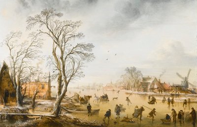 Kış Manzarası by Aert van der Neer