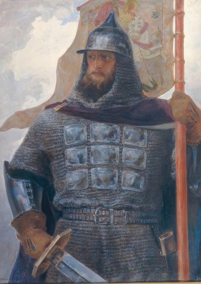 Alexander Newskij by Afanasij Kulikow