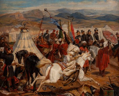 Horace Vernet (daire) Isly Savaşı by after Horace Vernet