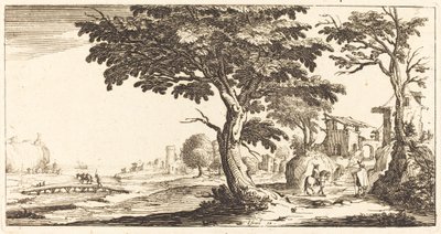 Manzara by After Jacques Callot