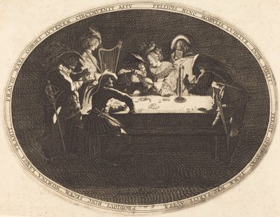 Kart Oyuncular by After Jacques Callot