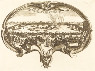 Fan by After Jacques Callot
