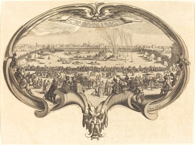 Fan by After Jacques Callot