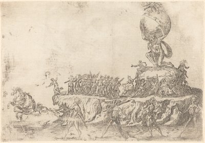 Güneşin Yüzdüğü by After Jacques Callot