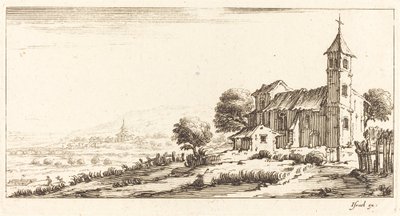Köy Kilisesi by After Jacques Callot
